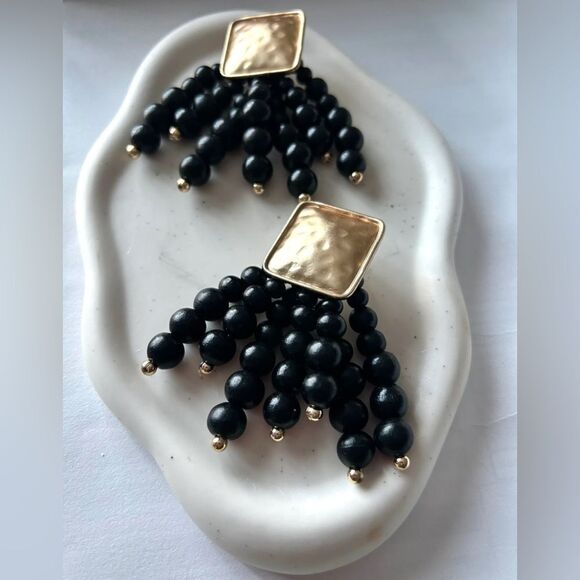 Zara Midnight Glamour Earrings - Picture 4 of 7